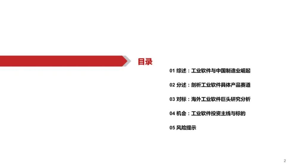 重磅｜工业软件，中国制造崛起的关键