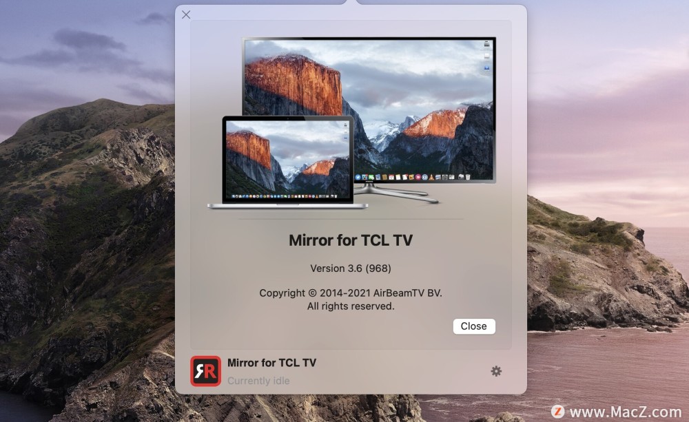 Mirror for TCL TV Mac版（TCL电视投屏软件）v3.6免激活版