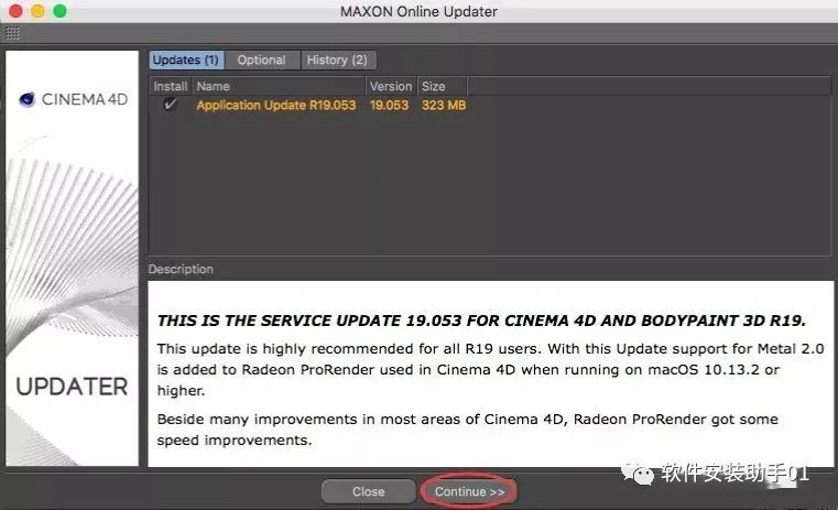 C4D R19Mac软件安装包下载cinema 4D安装教程