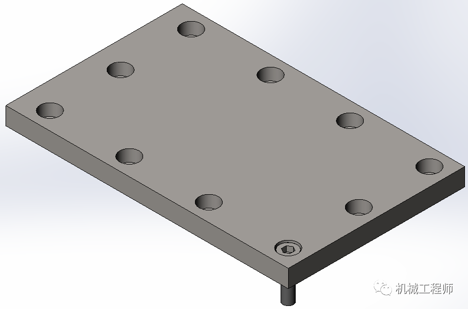 Solidworks零部件阵列之联动阵列，以后再也不用担心改尺寸了！