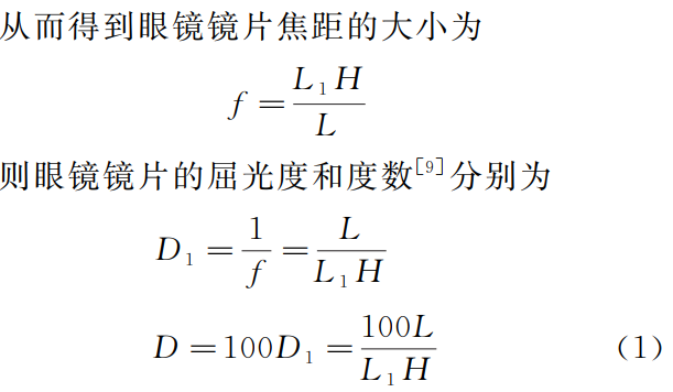 你信吗？用一支激光笔和一把尺子就能测眼镜度数