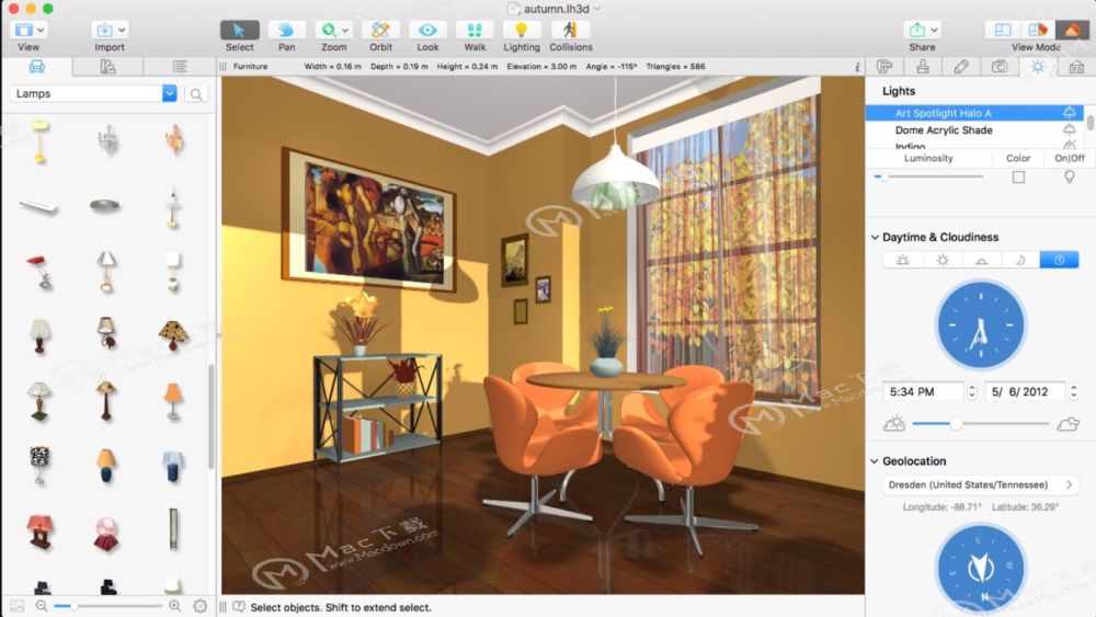 Live Home 3D Pro for mac（3D家居设计软件）v4.3.1中文激活版