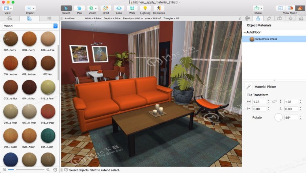 Live Home 3D Pro for mac（3D家居设计软件）v4.3.1中文激活版