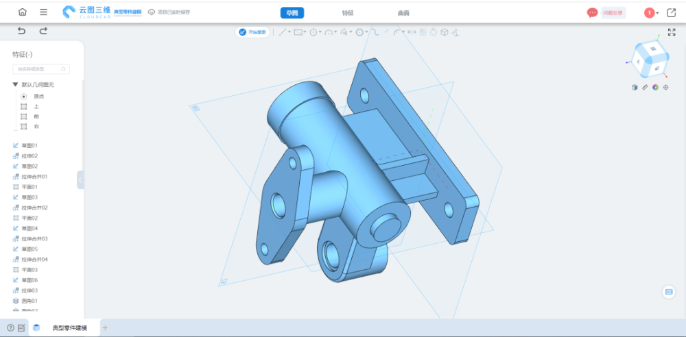 国产CAD软件的机遇迎来，云图三维支持SolidWorks文件上传了！