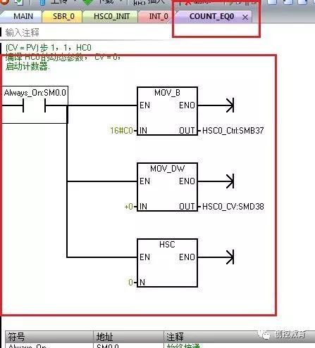 西门子S7-200SMART高速计数器应用