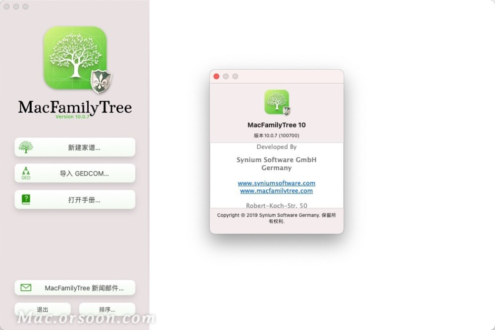 MacFamilyTree 10 for Mac（家谱制作软件）