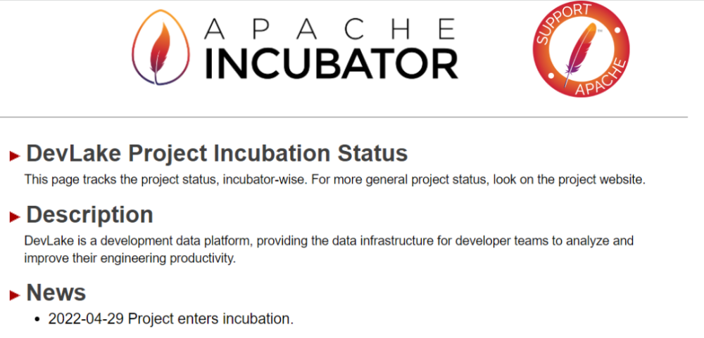 解决研发数据分析瓶颈，开源项目DevLake加入Apache软件基金会孵化器｜InfoQ专访