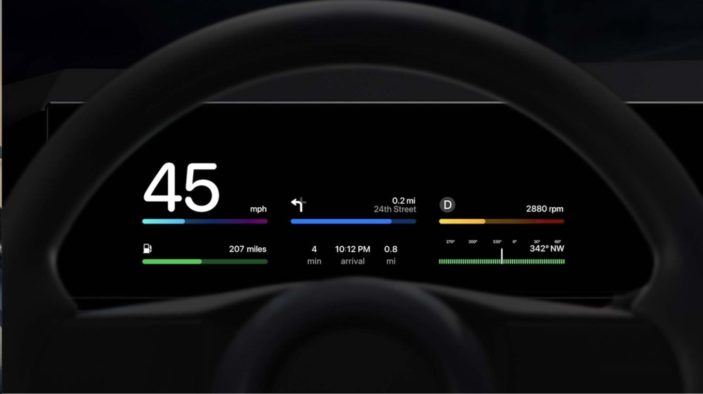 行业观察：苹果的全新 CarPlay 软件，将会给车机系统带来压迫力