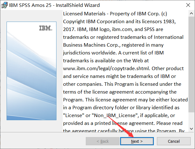 IBM SPSS Amos结构方程模型处理软件的安装方法