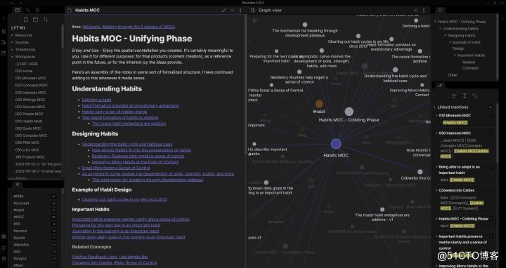 双链笔记软件评测：Roam Research、Obsidian、Logseq 思源笔记