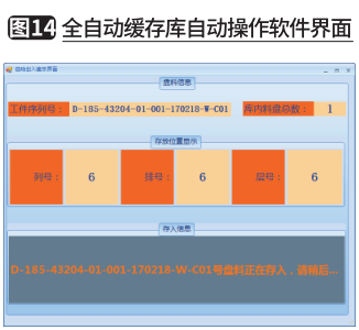 全自动缓存库关键技术及应用