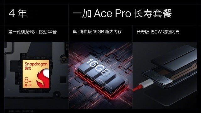 一加 Ace Pro发布会汇总：一小时玩原神59.3帧，3499元起售