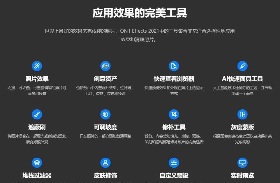 2022最受欢迎的摄影师后期套装ON1全家桶