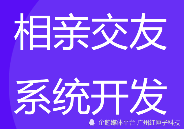 广州软件开发-相亲交友系统源码开发