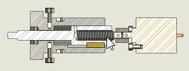 如何从 SOLIDWORKS 剖面视图中自动排除零部件？