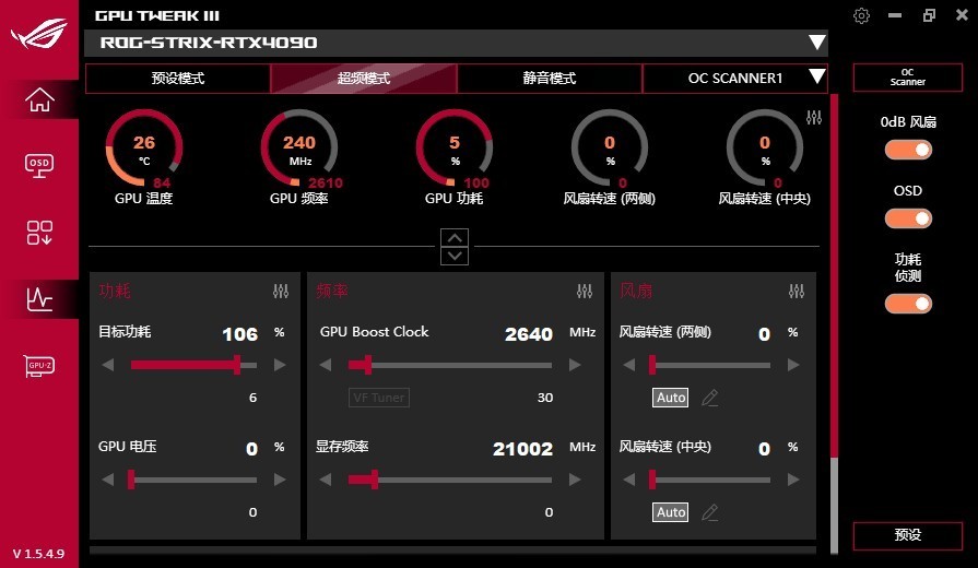 永信此眼 信仰之力 ROG RTX4090 O24G显卡评测