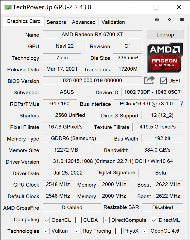 补完测试顺道薅一把土豪，ROG RX6700XT开箱