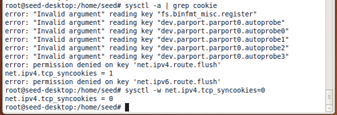 软件安全实验——lab10（二、TCP/IP攻击实验）