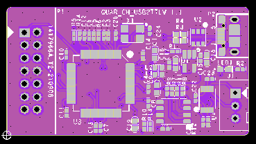 QUAR_CH_USB2TTL V1 USB转4路UART串口侦听板设计日志2