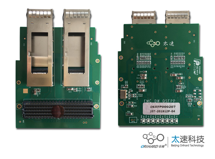 207-MC207-基于FMC 两路QSFP+光纤收发子卡