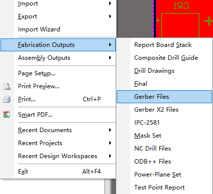 Altium Designer生成Gerber文件