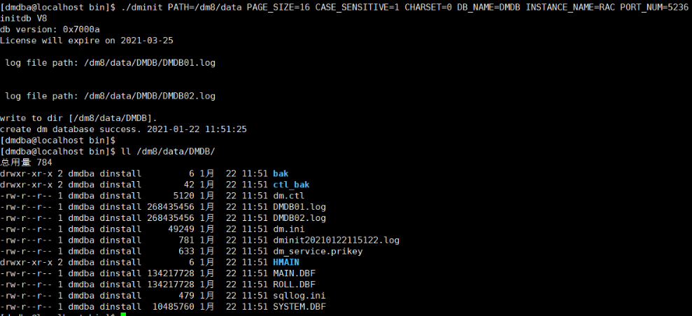 linux命令行安装达梦数据库（完整版）