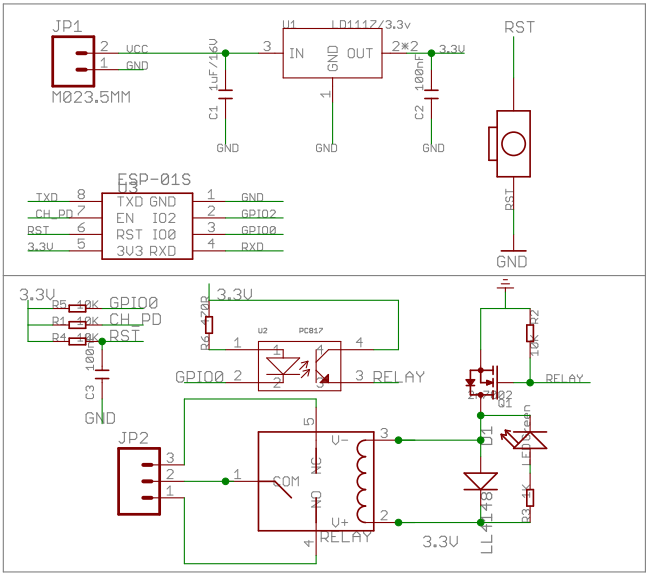 ESP8266连接小爱 小爱控制卧室灯