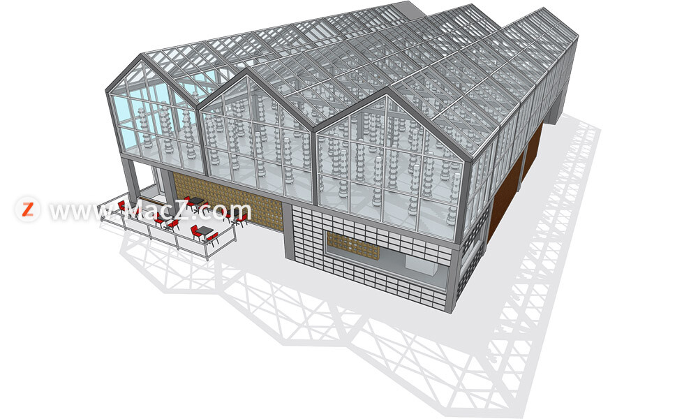 苹果Mac3D建模软件SketchUp Pro很专业