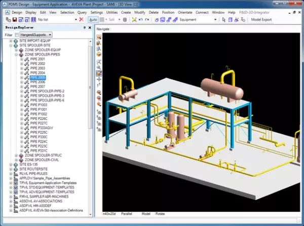 化工设计常用的三维软件有哪些？SmartPlant 3D、PDMS、SolidWorks......