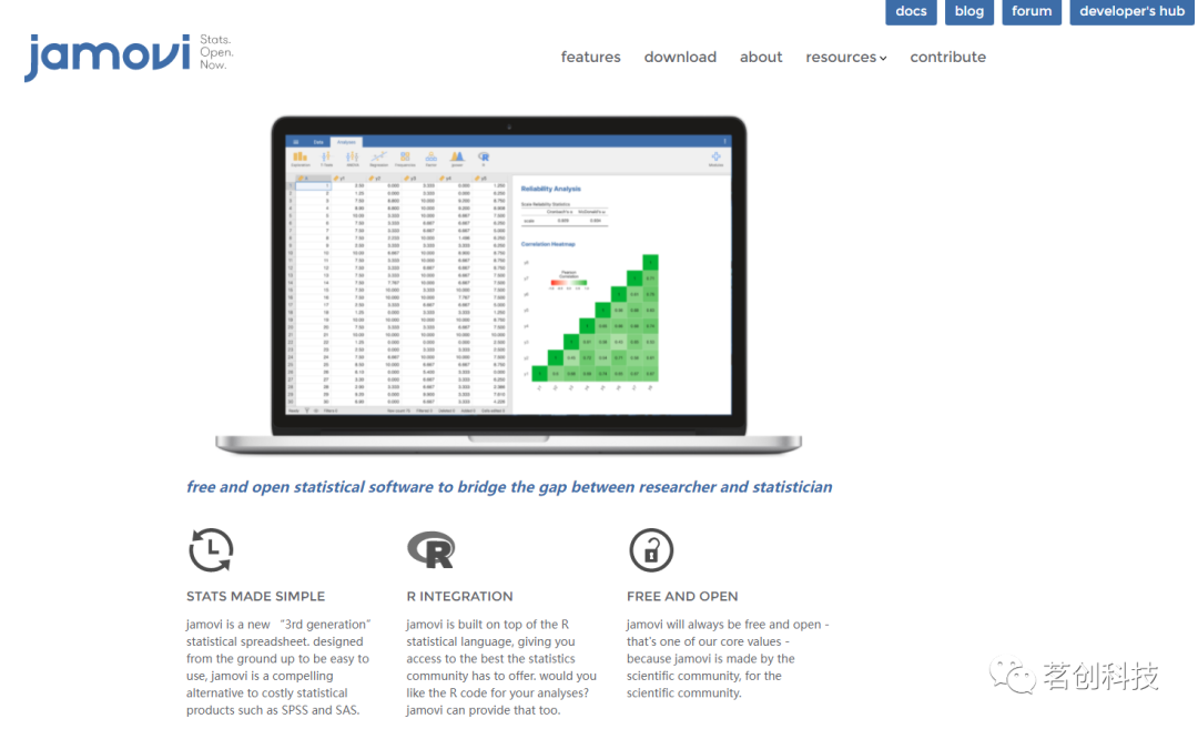 Jamovi 教程：比SPSS还好用的统计软件，强烈安利