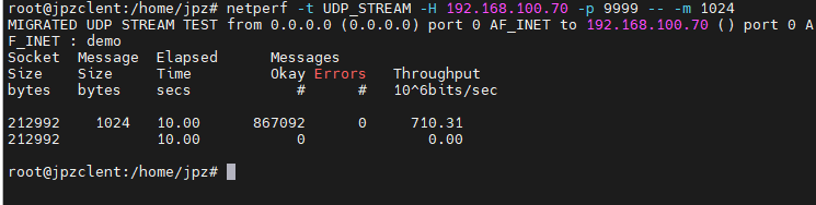 SDN软件定义网络概述，netperf，scapy网络命令简单使用。