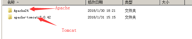 Windows环境下Apache与Tomcat整合