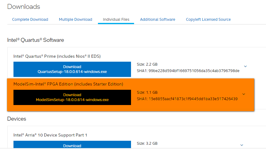 Quartus Prime 18.0与ModelSim的安装