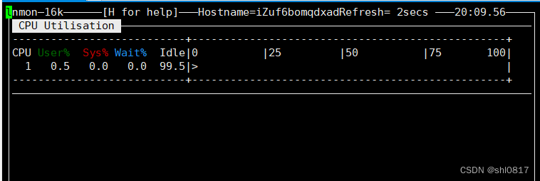 Linux学习准备,nethogs,htop,nmon,dstat用法