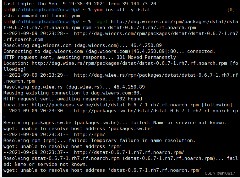 Linux学习准备,nethogs,htop,nmon,dstat用法