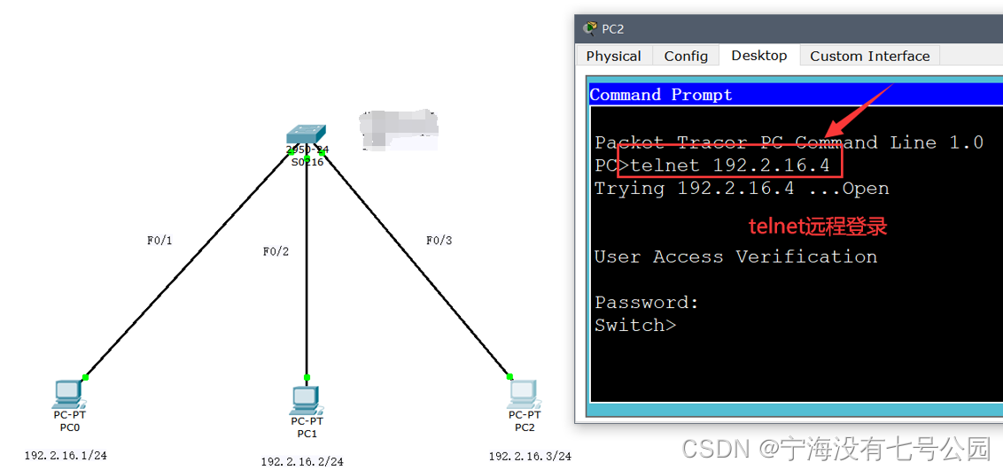 【组网工程】cisco packet tracer 交换机组网