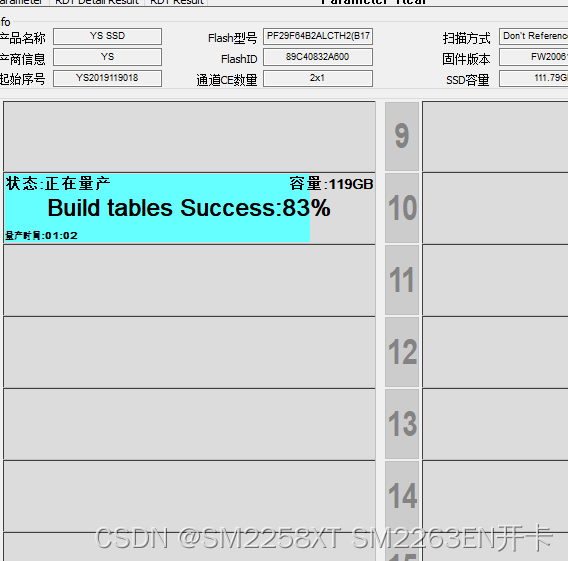 得一微ys9082hc主控开卡 软件+教程