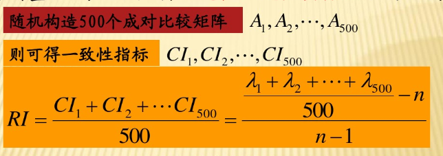 层次分析法（AHP）原理以及应用