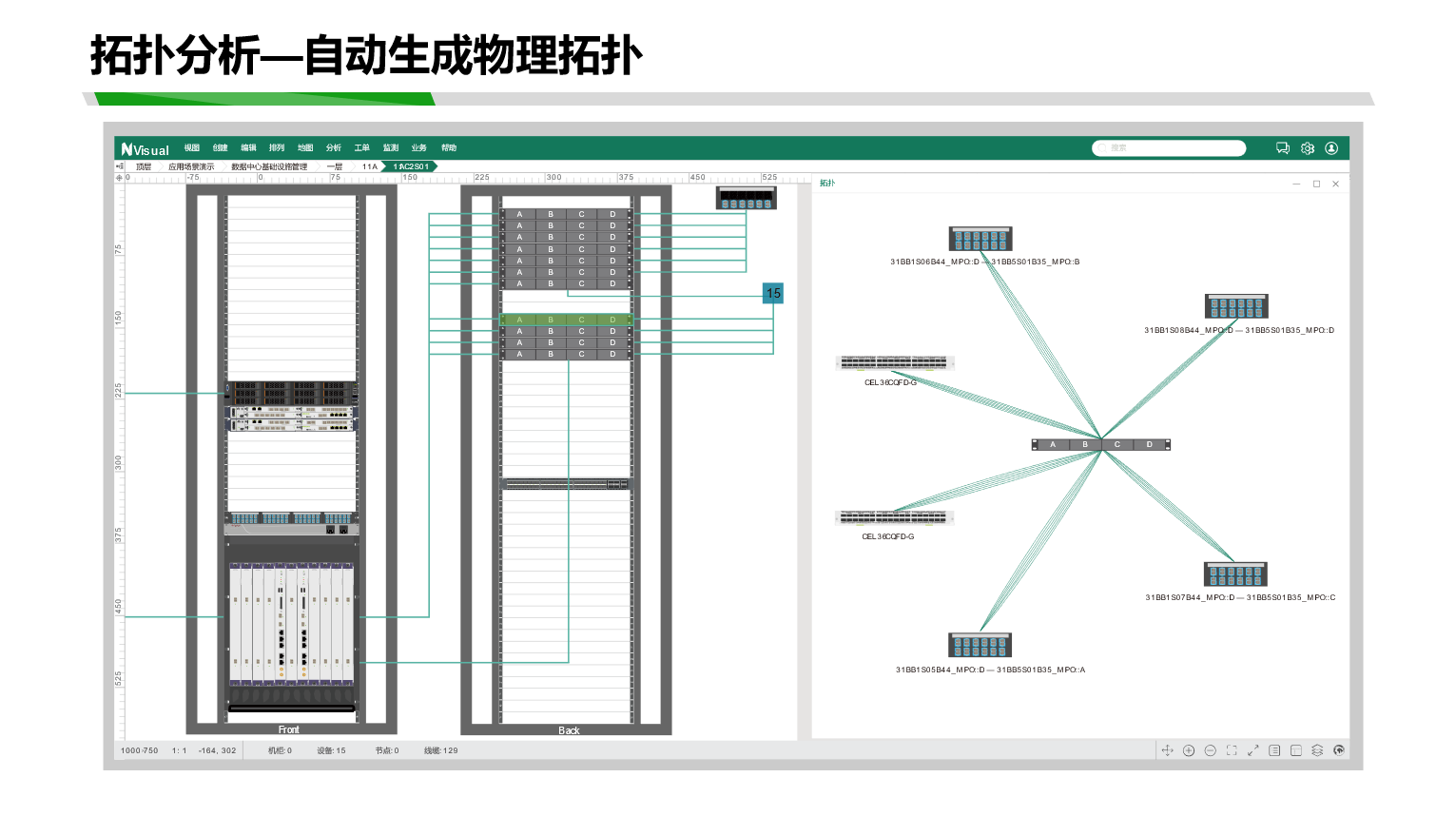 nVisual网络可视化管理平台功能和价值点