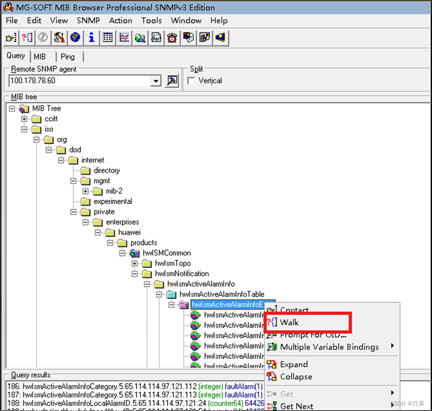 windows测试工具—SNMP Server测试工具