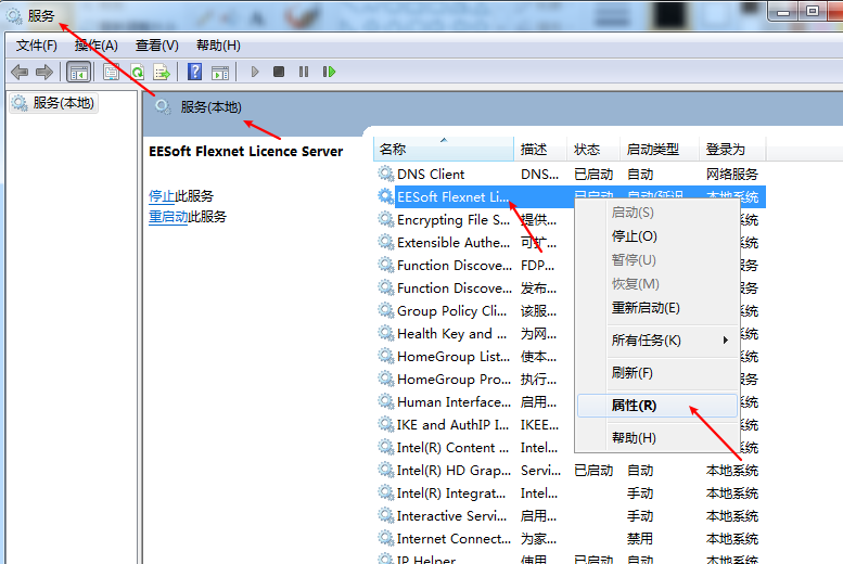 EESoft Flexnet Licence Server 服务无法启动