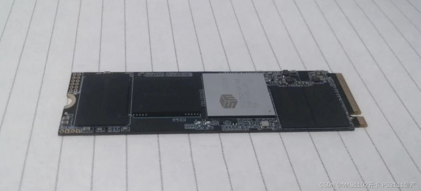 DIY一块单面1TB高速NVMe SSD， SM2262EN量产开卡软件+JMS583转接