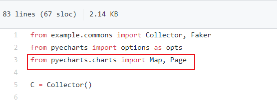 ImportError cannot import name ‘Map‘ from ‘pyecharts‘