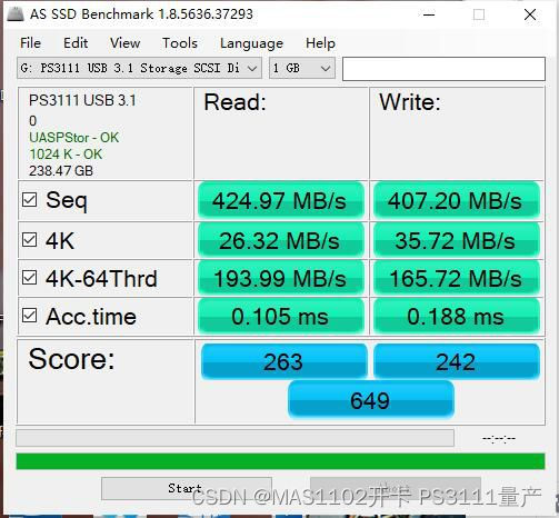 PS3111+ASM235CM双头板子体验，DIY固态U盘小记