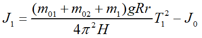 （三）基于Phyphox的三线摆法测量物体转动惯量