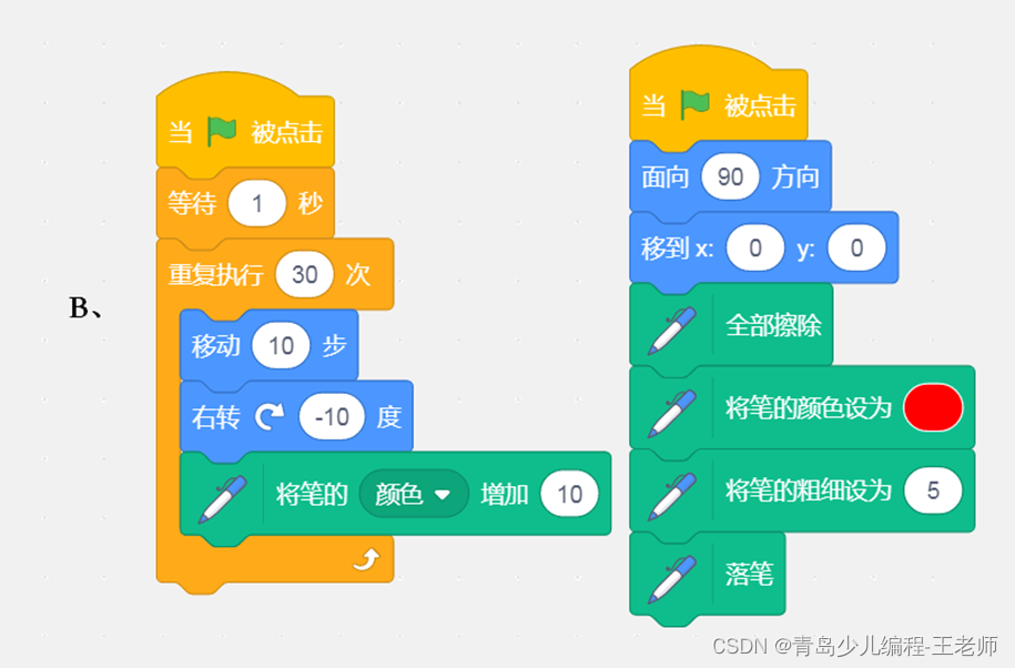 Scratch软件编程等级考试三级——20210320