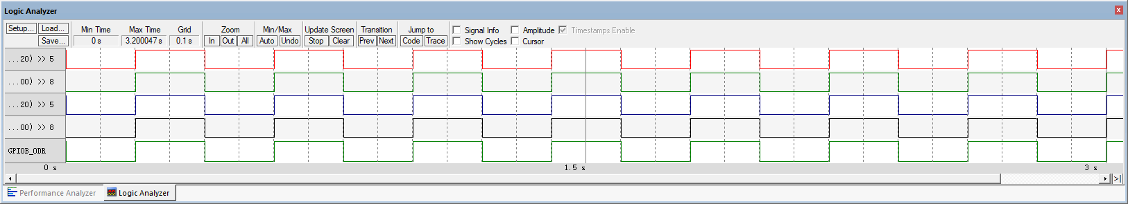 【STM32】【调试】【示波器】【逻辑分析仪】如何使用Keil5输出波形