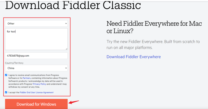 Android抓包工具——Fiddler