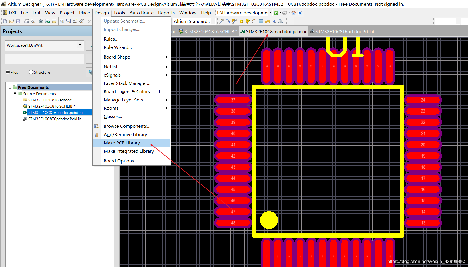 Altium Designer使用经验总结,Altium Designer--PCB中快速切换单位