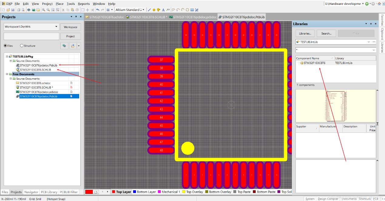 Altium Designer使用经验总结,Altium Designer--PCB中快速切换单位